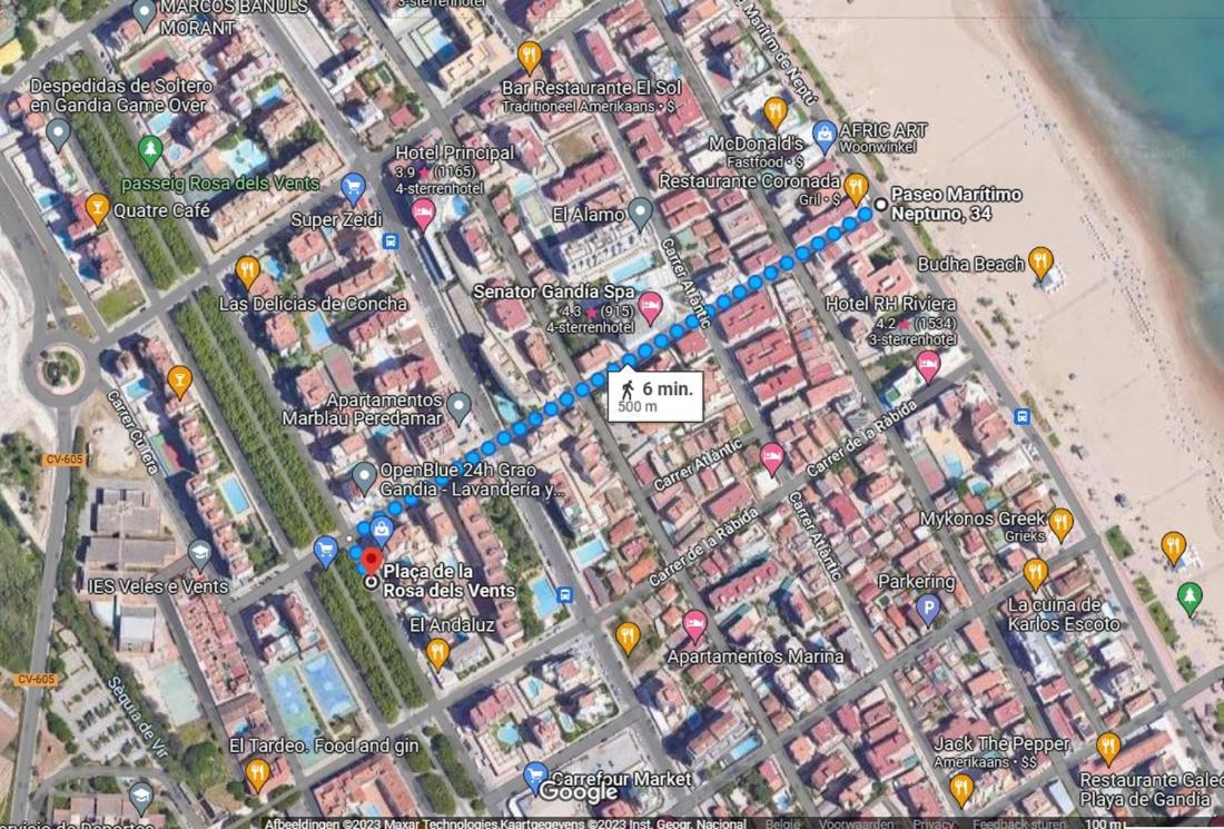 Appartement Jardin 5 Playa De Gandia - No Fiestas - Con Wifi Extérieur photo